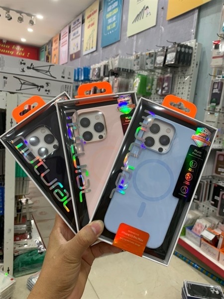 Ốp iPHONE 16 Pro 6.3 MUTURAL Magsafe Chống bẩn