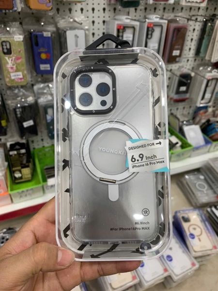 Ốp iPHONE 15 Pro Max 6.7 YOUNGKIT XOAY 360