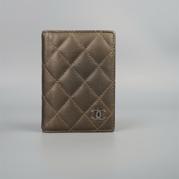 Ví Chanel xám gập 2 (22781858) KG+