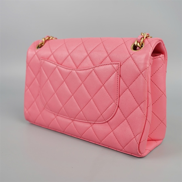 Túi Chanel Classic hồng (H278J6P1) sz25 KG+