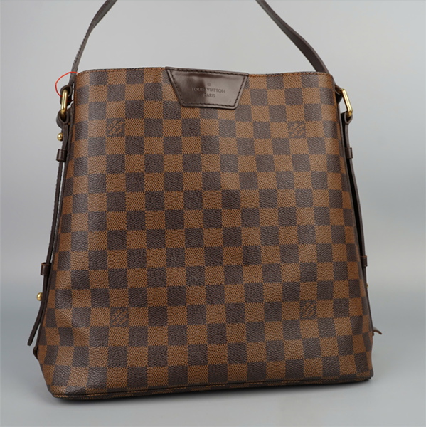 Túi LV Tote ô vuông nâu có lót form (CA0131) sz29 KG+