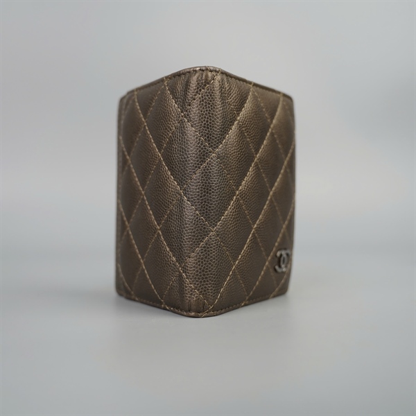 Ví Chanel xám gập 2 (22781858) KG+