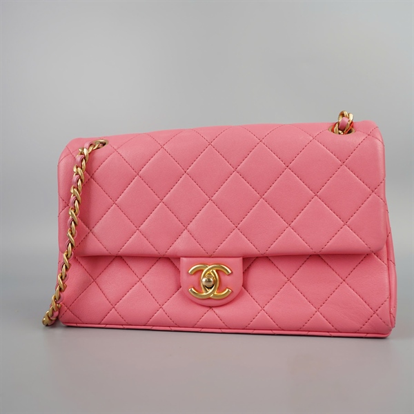 Túi Chanel Classic hồng (H278J6P1) sz25 KG+