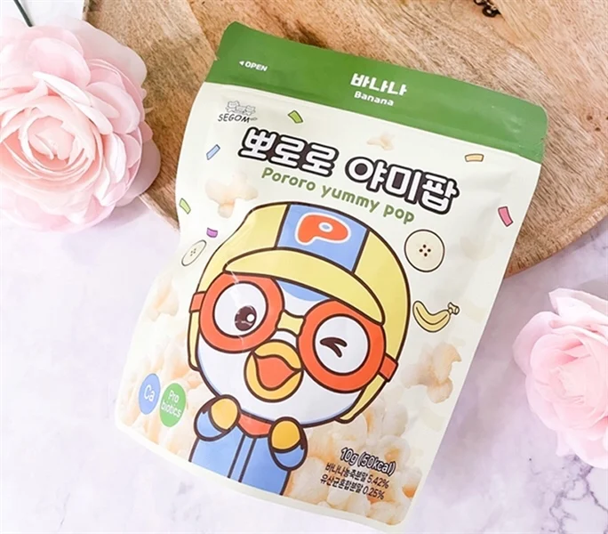 Bánh Pororo vị chuối 10g