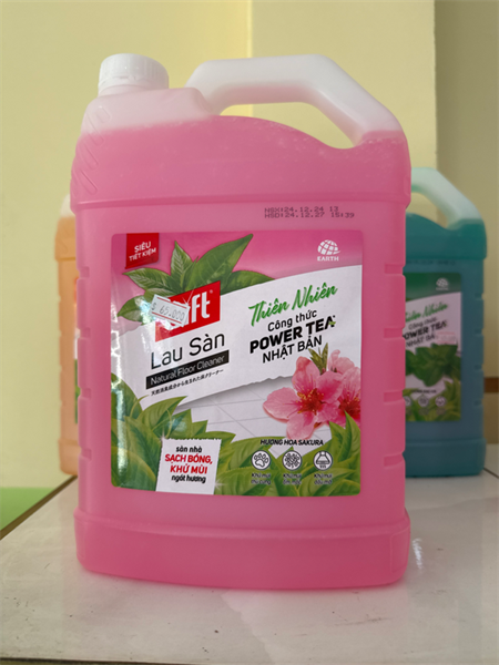 Nước Lau Sàn Gift 3,8kg Hoa Sakura