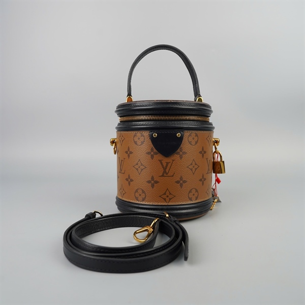 Túi LV Cannes hoa nâu kèm ổ + chìa sz15 (BQ) KG+