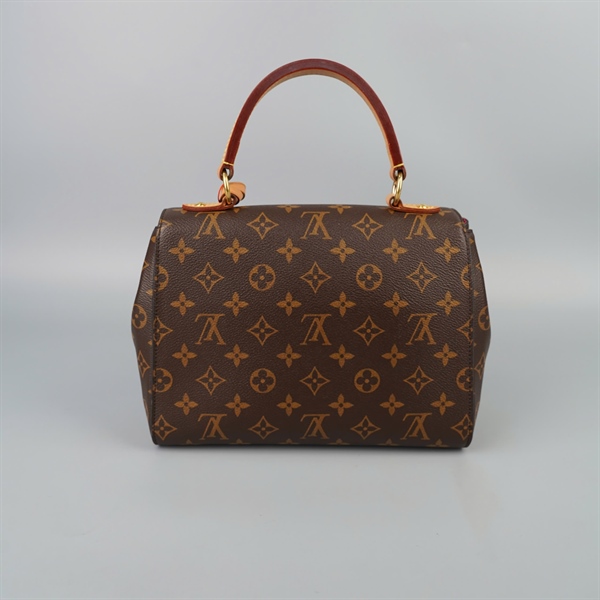 Túi LV Cluny hoa nâu có lót form sz25 (BQ) KG+