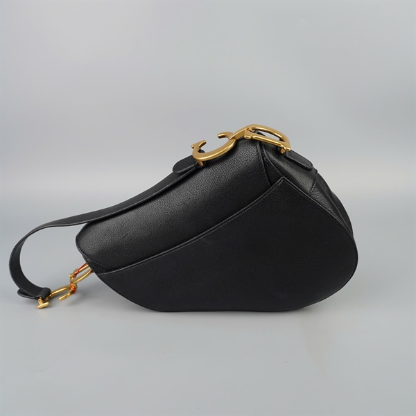 Túi Dior Saddle đen sz23 (BQ) KG+
