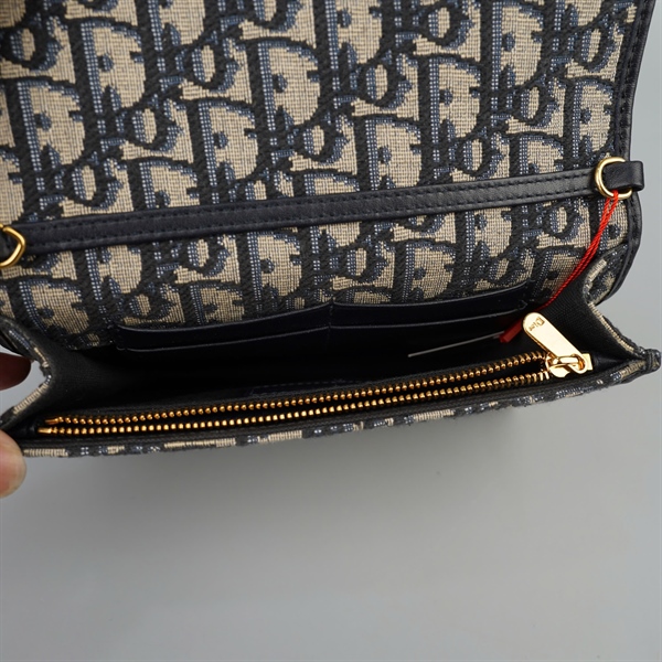 Túi Dior Belt 2in1 xám 2strap (BQ) sz19 KG+