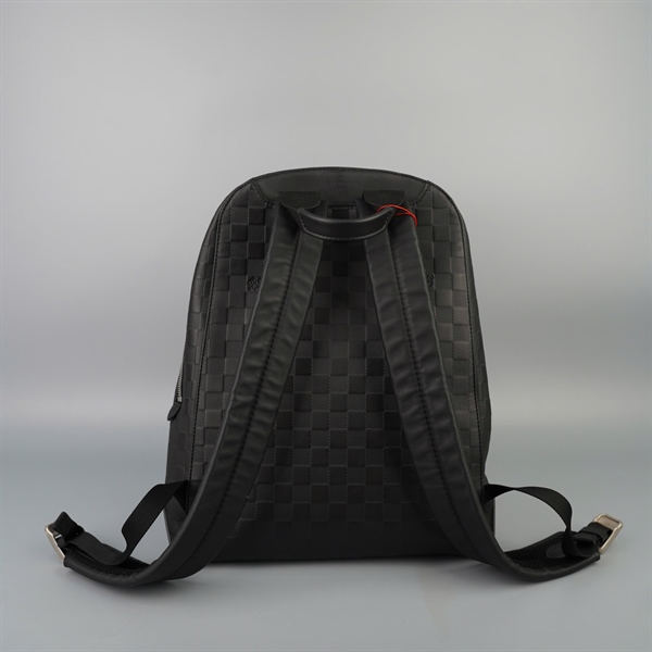 Balo LV đen in chìm (BQ) KG+