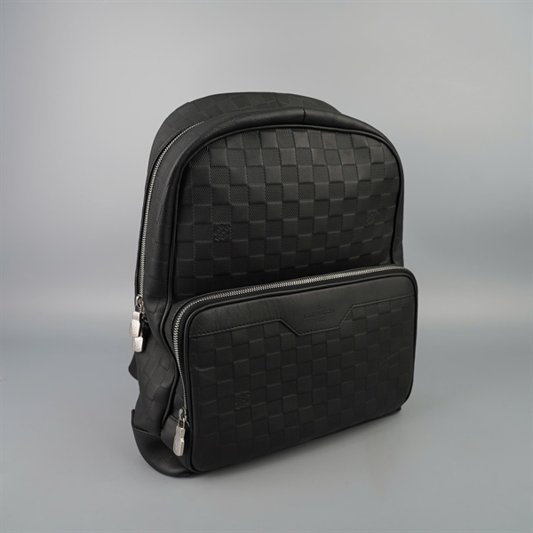 Balo LV đen in chìm (BQ) KG+