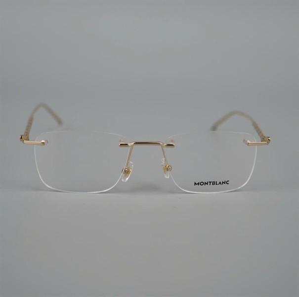 Kính Montblanc gọng khoan MB0215O 001 (55-20-145) KG+
