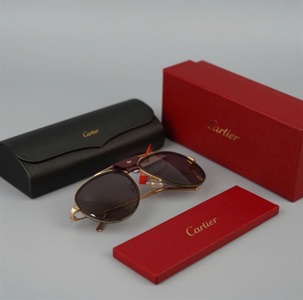 Kính Cartier 2 cầu CT0098SA 003 (58-18-135) KG+