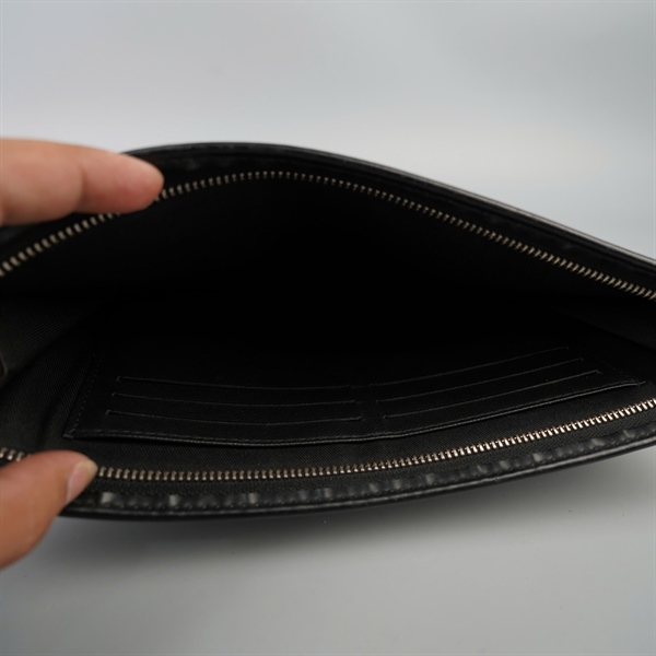 Túi LV clutch ô vuông đen sz26 (BQ) KG+