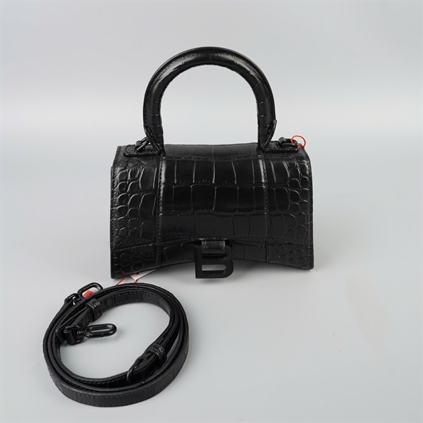 Túi Balenciaga handle đen sz19 (BQ) KG+