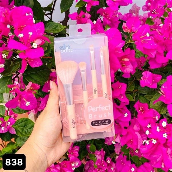 Bộ cọ Odbo kem túi đựng 838