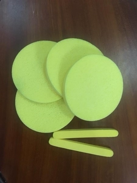 Bông nở rửa mặt