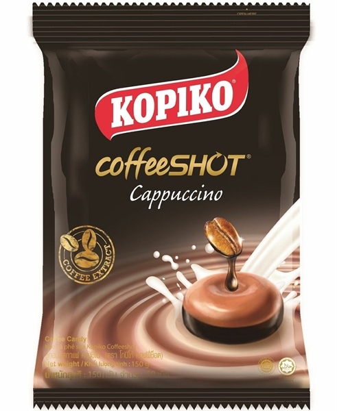 Kẹo Cà Phê Sữa Kopiko Cappuccino 150G