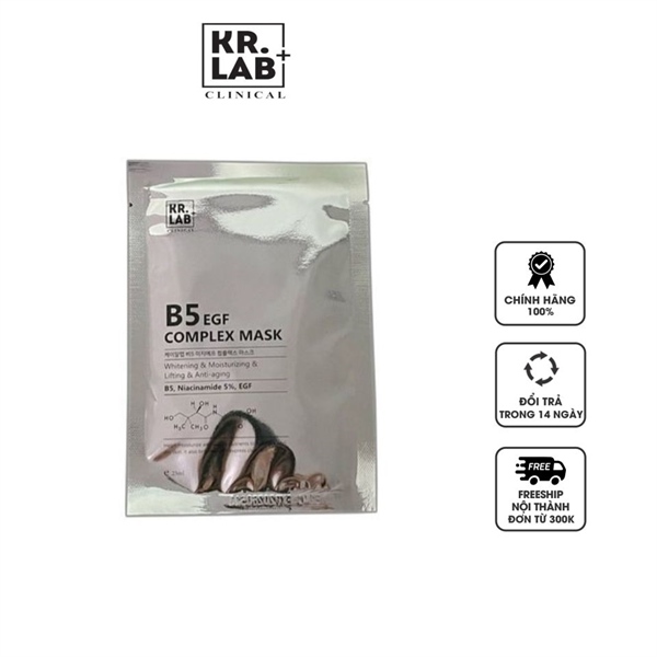 Mặt Nạ Kr.Lab+ B5 EGF Complex Cấp Ẩm Phục Hồi