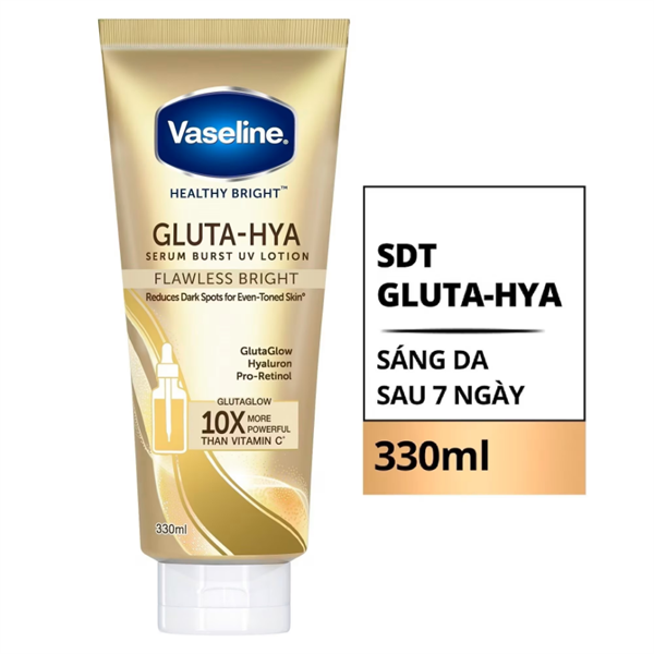 Sữa Dưỡng Thể Ngày Vaseline Gluta HYA Serum 10X