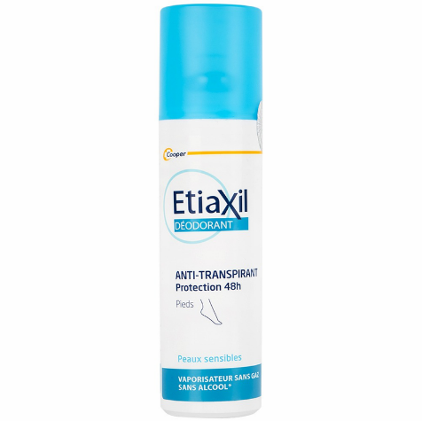 Xịt Khử Mùi EtiaXil Ngăn Mồ Hôi & Giảm Mùi Hôi Chân 100ml