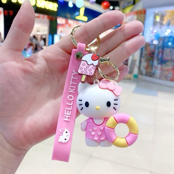 Móc Khoá Hello Kitty Swim