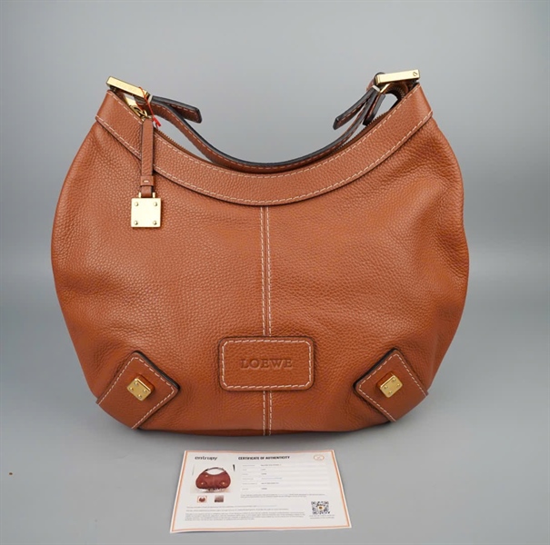 Túi Loewe nâu sz38 (340805) KG+