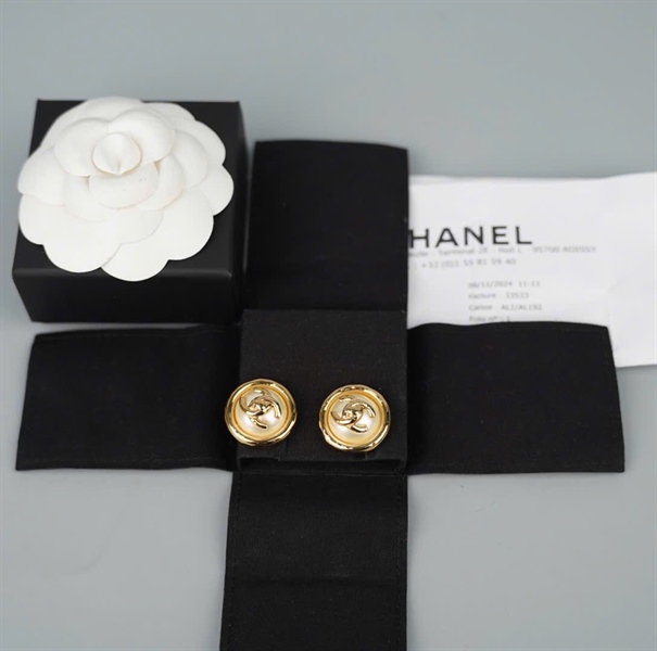 Bông tai Chanel ngọc trai KG+