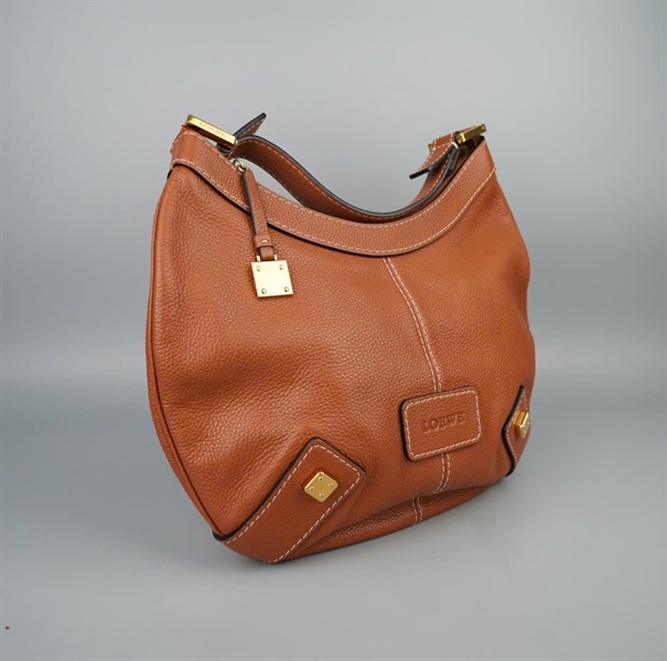 Túi Loewe nâu sz38 (340805) KG+