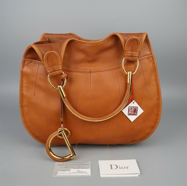 Túi Dior Hobo nâu (02-BO-0068) sz35 KG+
