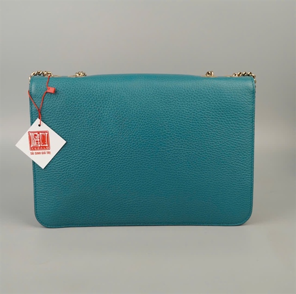 Túi GG xanh (493492) sz28 +