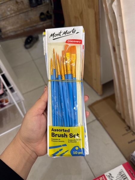 Set 10 cây cọ mont marte assorted brush set