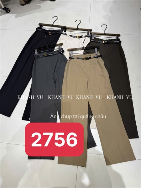 Quần Vải Suông Gọn 2756