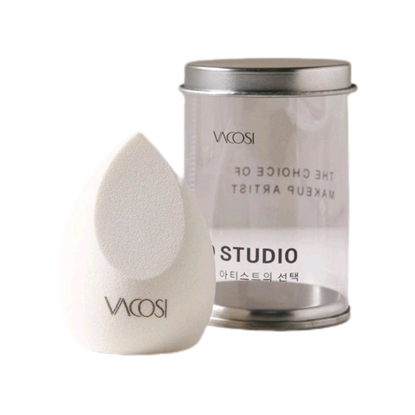 BÔNG TÁN KEM NỀN VACOSI PH02 - GIỌT NƯỚC VẠT XÉO