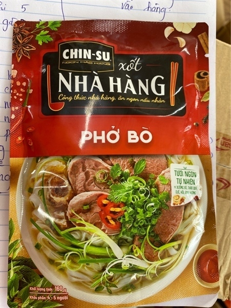Sốt Nhà Hàng Phở Bò Chin Su