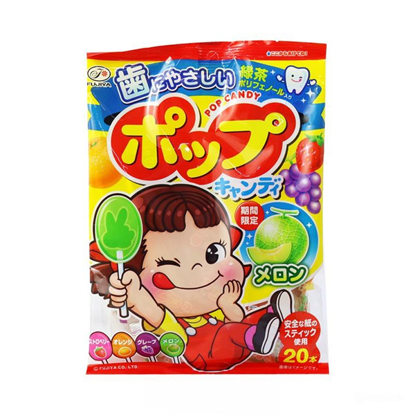 Kẹo mút trái cây Fujiya 20 que 128g