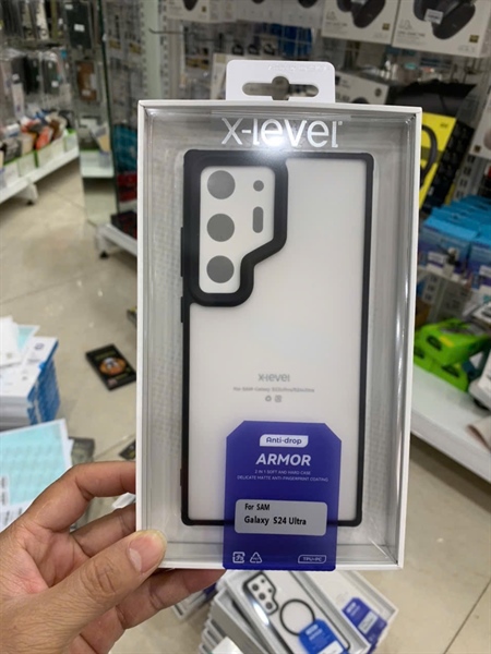 Ốp SAMSUNG S24+ X-Level Armor/ Nillkin silicon màu
