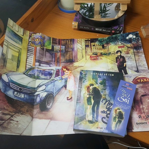 [Sách cũ] Nụ hôn của sói kèm poster