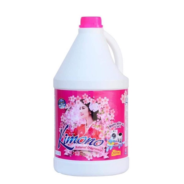 Nước giặt Kimono 2in1 3,6kg*4