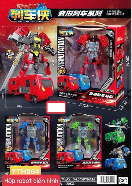 Hộp robot lắp ghép giá 75k MS: YTH064