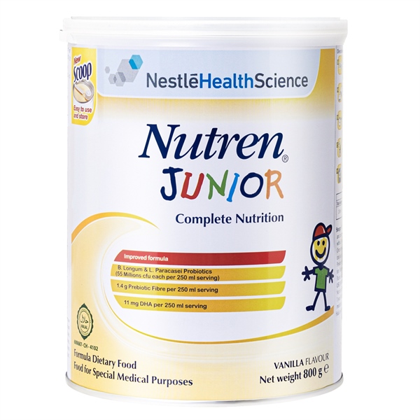 Sữa Nutren Junior 1-12 tuổi 850g