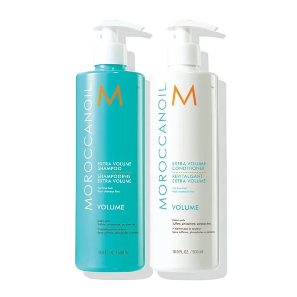 Bộ Dầu Gội Xả Moroccanoil Extra Volume 500ml