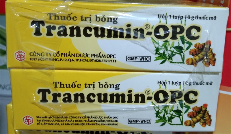 Thuốc trị bỏng Trancumin 10g - OPC