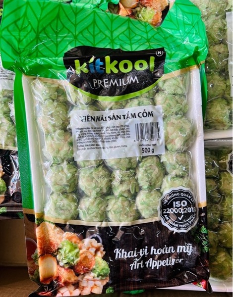 Viên Hải Sản Tẩm Cốm 500g