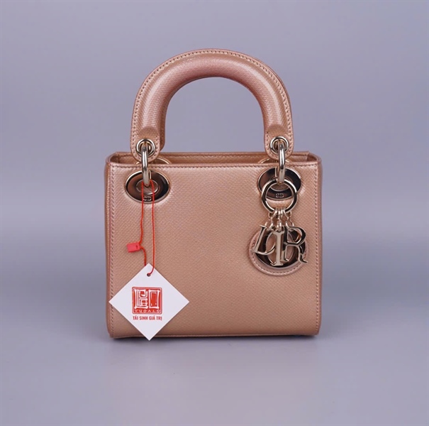 Túi Dior Lady nude (02-MA-0210) sz mini KG+