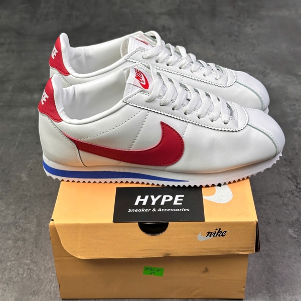 Nike Cortez Leather OG White Blue Red