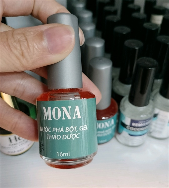 Nuớc phá gel, bột, móng úp mona