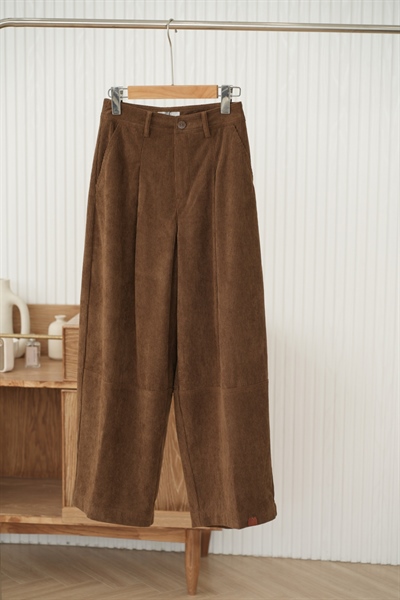 Quần Baggy Nhung Tăm Premium