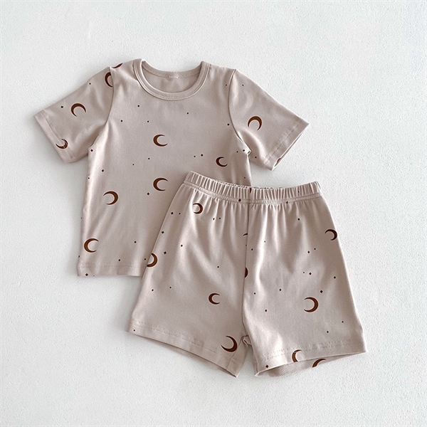 Set mặc nhà nâu mặt trăng