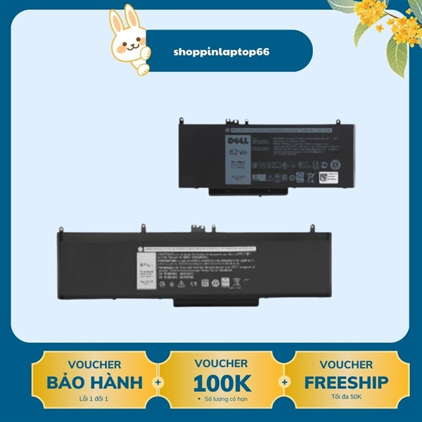 Pin Laptop Dell Precision 3510 M3510 Type 6MT4T WJ5R2 (pin thay cell)